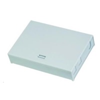 Optický mini rack, 4 porty, 1x priechodný kábel, 6 zväzkov, ST/SC/Duplex LC/pigtail, krok/priechodný