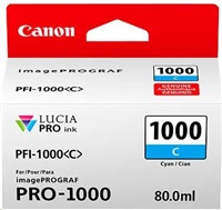 Canon BJ CARTRIDGE PFI-1000 C (azurová atramentová nádržka )