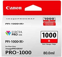 Canon BJ CARTRIDGE PFI-1000 R (červená atramentová nádržka)