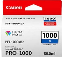 Canon BJ CARTRIDGE PFI-1000 B (modrá atramentová nádržka)