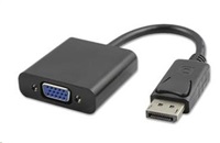 PREMIUMCORD DisplayPort na VGA 15 cm (M/F, čierny)