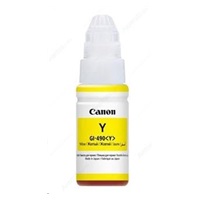 Canon BJ INK GI-490 Y (Yellow Ink Bottle)