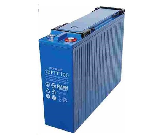 Baterie - Fiamm 12 FIT 100/23 (12V/100Ah - M8), životnost 12let