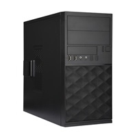 IN WIN skříň EFS052, 2x USB 3.0 + 2x USB 2.0, Mini Tower, bez zdroje, Black