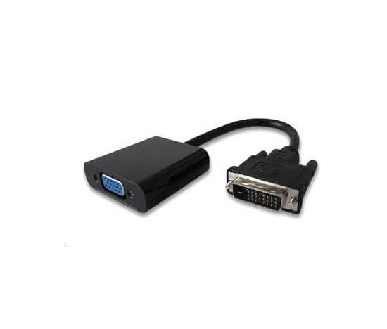 PREMIUMCORD prevodník DVI na VGA s krátkym káblom