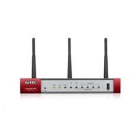 Zyxel USG20W-VPN Wireless AC Firewall, 10x VPN (IPSec/L2TP), 5x SSL, 1x WAN, 1x SFP, 4x LAN/DMZ, 1x USB