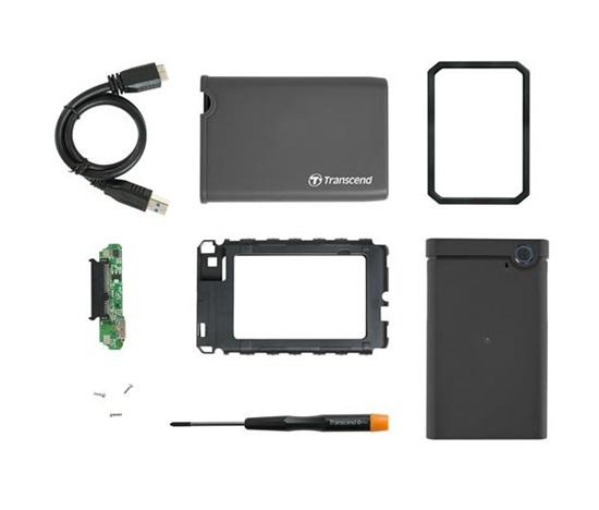 TRANSCEND SSD/HDD Upgrade Kit pre 2,5" disky, USB 3.