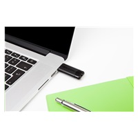 VERBATIM Flash Disk PinStripe USB 3.0, 16 GB - čierna