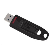 SanDisk Flash Disk 128 GB Ultra, USB 3.0, čierna