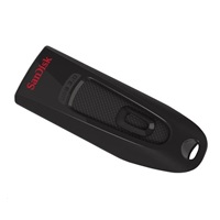 SanDisk Flash Disk 256 GB Ultra, USB 3.0, čierna