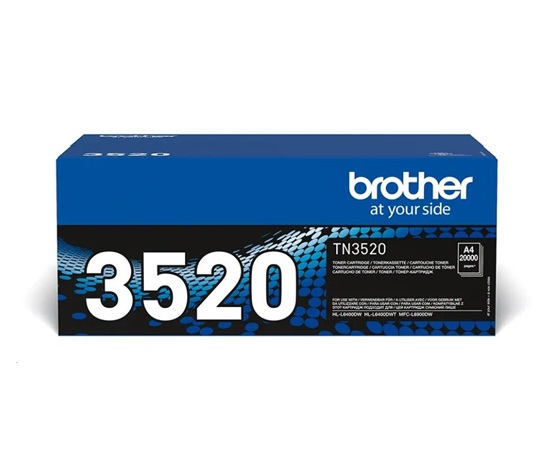 Toner BROTHER TN-3520 ( HL-L6400DW,MFC-L6900DW, 20 000 ks. A4)