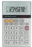 SHARP kalkulačka - EL330ERB - stříbrná