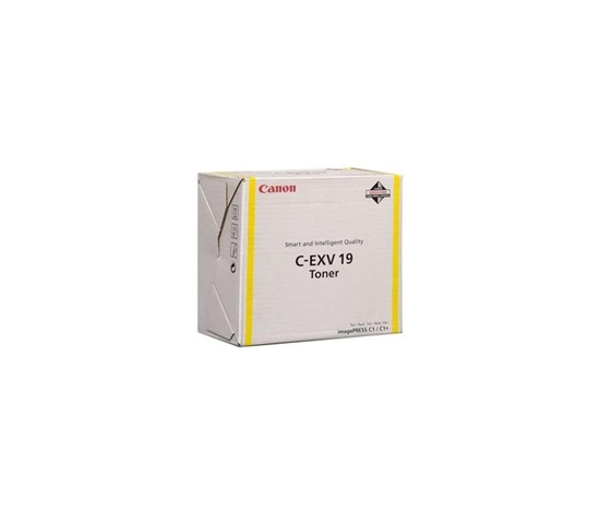 Žltý toner Canon C-EXV 19 (Imagepress C1/C1+)