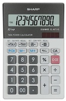 SHARP kalkulačka - EL-M711GGY - stříbrná