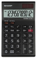 SHARP kalkulačka - EL-124TWH - černá