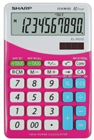SHARP kalkulačka - EL-M332BPK - růžová