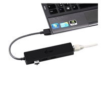 iTec USB 3.0 Slim HUB 3 porty + adaptér Gigabit Ethernet