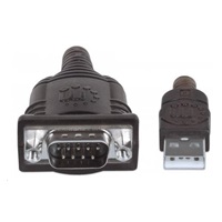 MANHATTAN prevodník USB na sériový port (čip FTDI FT232RL, 45 cm)