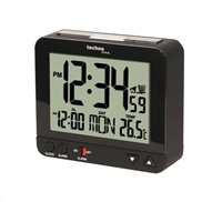 TechnoLine WT 195 - digitální budík černý s teploměrem