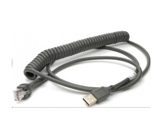 Kábel USB Honeywell pre MK-95x0 Voyager, MK-3780 Fusion, krútený, čierny.