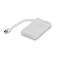 iTec USB 3.0 MySafe Easy, externý rám pevného disku 6.4 cm / 2.5" pre SATA I/II/III HDD SSD, biely