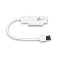 iTec USB 3.0 MySafe Easy, externý rám pevného disku 6.4 cm / 2.5" pre SATA I/II/III HDD SSD, biely