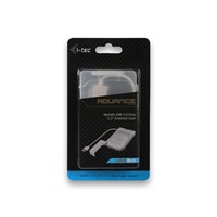 iTec USB 3.0 MySafe Easy, externý rám pevného disku 6.4 cm / 2.5" pre SATA I/II/III HDD SSD, biely