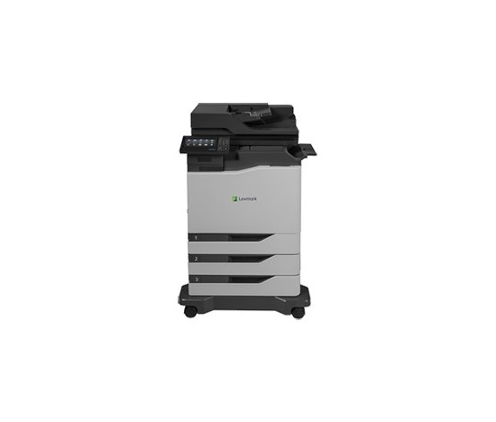 Tlačiareň LEXMARK CX820dtfe A4 COLOR LASER, 50 strán za minútu, 2048 MB USB, LAN, duplex, dotykový LCD displej, 2x zásobník papiera, zošívačka