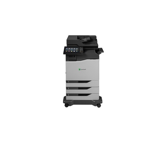 Tlačiareň LEXMARK CX825dtfe A4 COLOR LASER, 52 str./min, 2048MB USB, LAN, duplex, dotykový LCD displej, 2x zásobník papiera, zošívačka