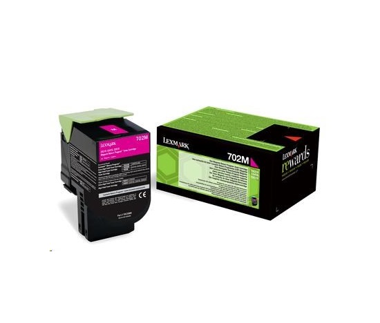 LEXMARK Magenta toner 702M pre CS310/410/510 z programu Lexmark Return (1 000 strán)