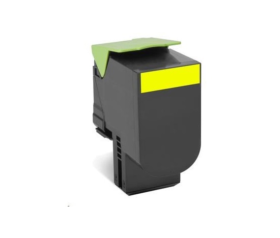 Žltý toner LEXMARK 802SY pre CX310/410/510 z programu Lexmark Return (2 000 strán)