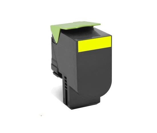 Žltý toner LEXMARK 802HY pre CX410/510 z programu Lexmark Return (3 000 strán)