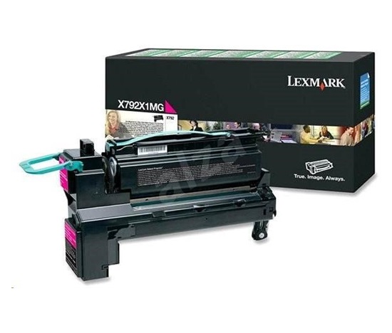 Toner LEXMARK X792 Magenta Extra High Yield Return Programme Print Cartridge (20K)