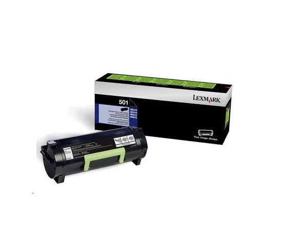 LEXMARK čierny toner 502X pre MS410d/MS410dn/MS415dn/MS510dn/MS510dtn od Lexmark Return (10k)