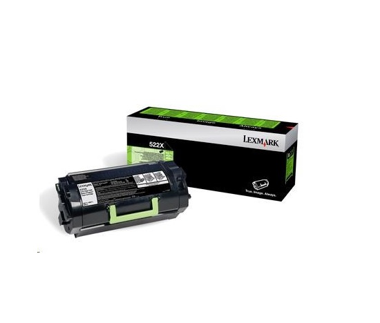 Čierny toner LEXMARK B522X pre MS81x (45 000 strán)