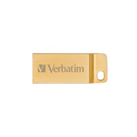 VERBATIM Flash Disk 64GB Metal Executive, USB 3.0, zlatá