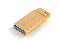 VERBATIM Flash disk 32 GB Metal Executive, USB 3.0, zlatá