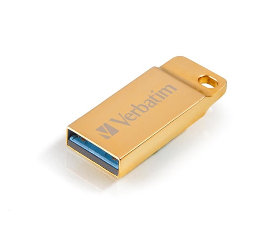 VERBATIM Flash disk 32 GB Metal Executive, USB 3.0, zlatá