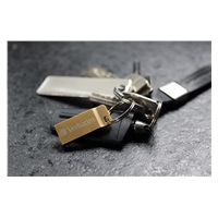 VERBATIM Flash disk 32 GB Metal Executive, USB 3.0, zlatá