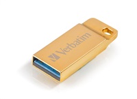 VERBATIM Flash disk 16 GB Metal Executive, USB 3.0, zlatá, kovová