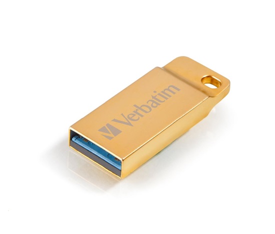 VERBATIM Flash disk 16 GB Metal Executive, USB 3.0, zlatá, kovová