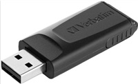 VERBATIM Flash disk 32 GB Store 'n' Go Slider, čierny