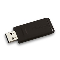 VERBATIM Flash disk 64 GB Store ‘n‘ Go Slider, čierny