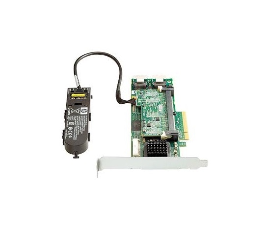 HP Smart Array P410/1G FBWC SAS PCIe x8 8p RAID with high profile bracket  Refurbished