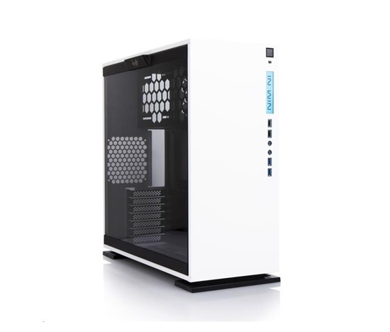 Skriňa IN WIN 303, biela, Mid Tower, bez zdroja, USB 3.0, ventilátor