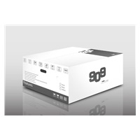 IN WIN case 909, Full Tower, bez zdroja, strieborná, USB 3.1