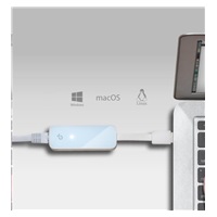 TP-Link UE200 USB/Ethernet síťový adaptér (1xUSB2.0 -> 1x100Mb/s)