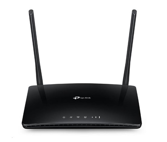 TP-Link TL-MR6400 WiFi4 router (N300, 4G LTE, 2,4GHz, 3x100Mb/s LAN, 1x100Mb/s LAN/WAN, 1xmicroSIM)