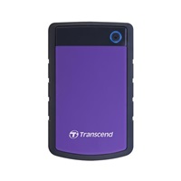 Externý pevný disk TRANSCEND 2,5" USB 3.1 StoreJet 25H3P, 4 TB, fialový (odolný voči nárazom)