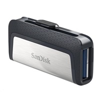 SanDisk Flash disk 128 GB Dual USB Drive Type-C Ultra